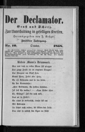 Rieken Mann's Driewwark.