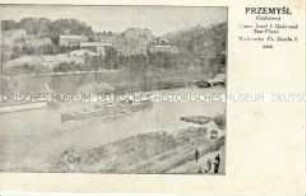 Franz-Josef I.- Quai und San-Fluß in Przemysl (heute Polen)