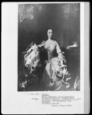 Bildnis Marie, Landgräfin von Hessen, Prinzessin von Großbritannien