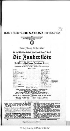 Die Zauberflöte