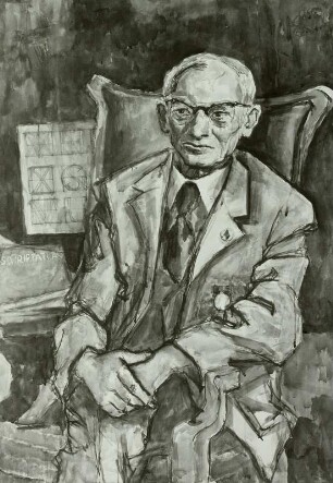 Porträt Adolf Hielscher (Schriftgestalter)