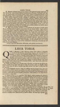 Liber Tobiae