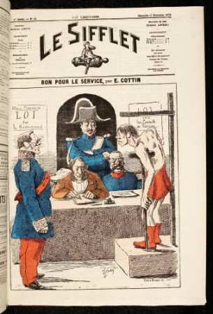 Bon pour le service, par E. Cottin