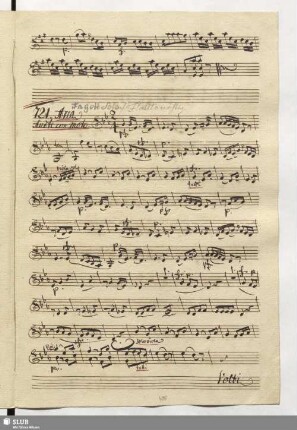 721. Aria: Poveri affetti miei / Naumann, J.G.