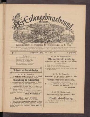 1911, Nr. 6 (01. Juni)