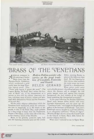 81.1925 = Nr. 339: Brass of the Venetians