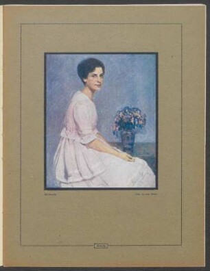 "Retrato", óleo de Ana Weiss - [Ilustración]