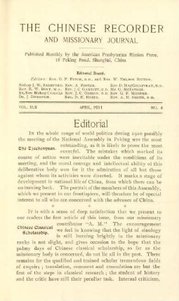 No. 4. April, 1911