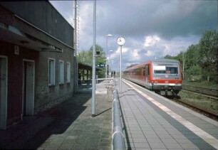 Schwedt Vt 928 698 Bahnsteig