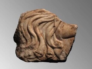 Fragment eines Reliefs