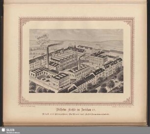 Wilhelm Kiehle in Zwickau i./S., Metall- und Eisengießerei, Maschinen- und Kessel-Armaturenfabrik