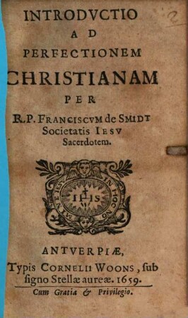 Introductio ad perfectionem christianam