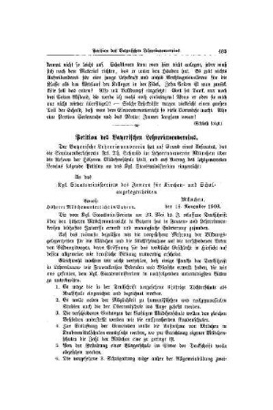 Petition des Bayerischen Lehrerinnenvereins