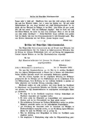 Petition des Bayerischen Lehrerinnenvereins