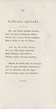 Schenke spricht