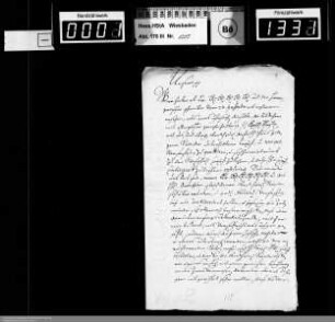. 1689: November 1689