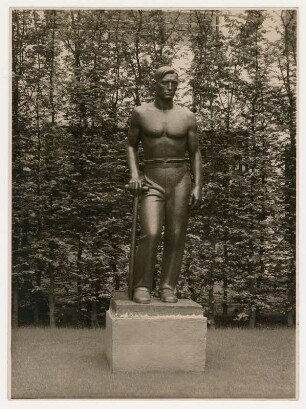 Arbeiterfigur von Selmar Werner in Dresden