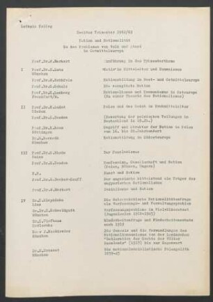 ZweitesTrimester 1962/63