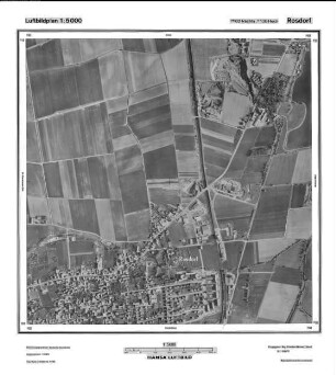 Rosdorf, Gauß-Krüger-Koordinaten: Rechtswert: 3562, Hochwert: 5708