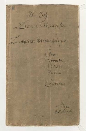 Leichtgesinnte Flattergeister; V (4), Coro, orch; BWV 181; BC A 45