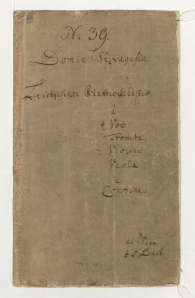 Leichtgesinnte Flattergeister; V (4), Coro, orch; BWV 181; BC A 45