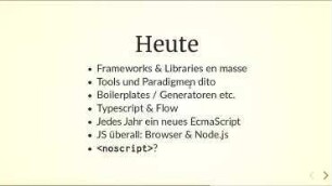 Adult.js - JavaScript ist erwachsen geworden!