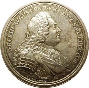 Kurfürst Friedrich August II. - Tod seines Vaters Friedrich August I.