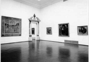 Aufstellung der Gemäldegalerie im Bode-Museum, Raum 47, Sonderausstellung "Italienische Malerei - 13.-18. Jahrhundert"