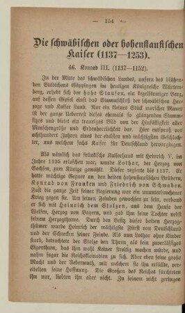 Die schwäbischen oder hohenstaufischen Kaiser (1137-1253)