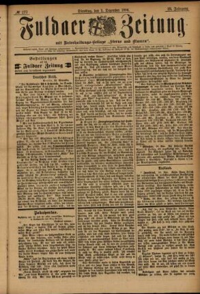 Ausgabe vom Dienstag, den 01. Dezember 1896.