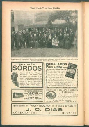 "Fray Mocho" en San Nicolás