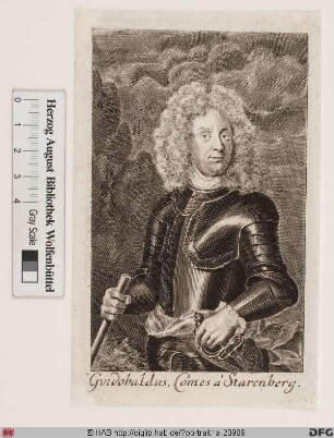 Bildnis Guido(bald) Graf Starhemberg