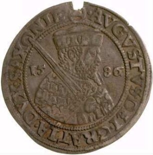 Münze, 1/4 Taler, 1586