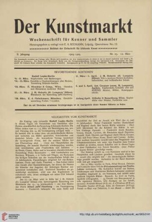 Nr. 23 (10. März)