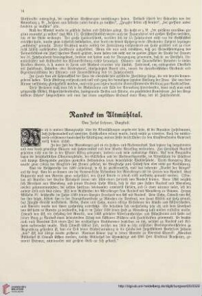 35: Randeck im Altmühltal