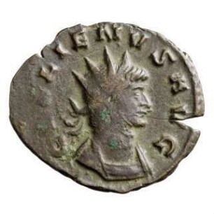 Münze, Antoninian, 260 - 268 n. Chr.
