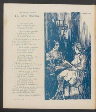 La costurera : Canciones para los niños