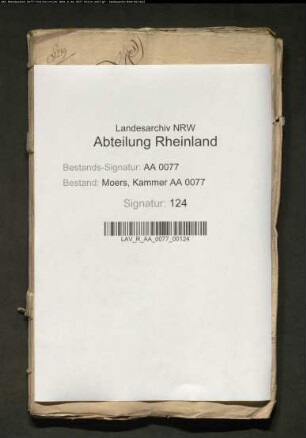 Kautionsleistungen von Kassenbeamten und Kontrolleuren