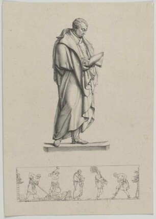 Darstellung des Jakob Guiollett-Denkmals in Frankfurt a.M.