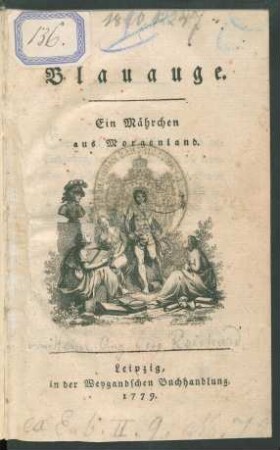 Blauauge : Ein Mährchen aus Morgenland