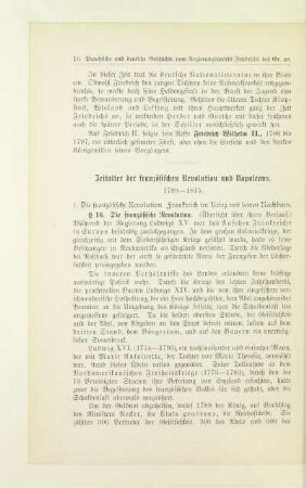 Zeitalter der französischen Revolution und Napoleons