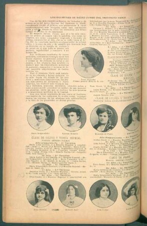 Los exámenes de medio curso del Instituto Verdi