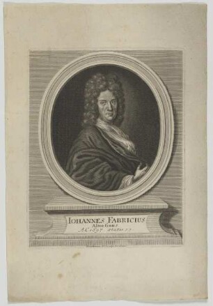 Bildnis des Iohannes Fabricius
