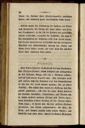 18. Vindonissa. - 19. Königsfelden.