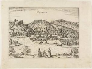 Ansicht von Preßburg (Bratislava)