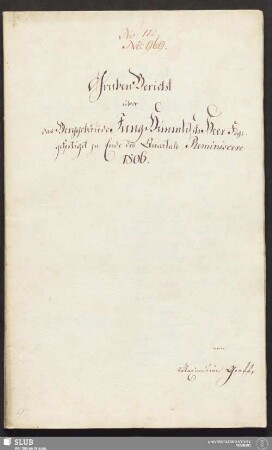 Gruben Bericht über das Berggebäude Jung Himmlisch Heer Fdgr. - 17.6874 4.