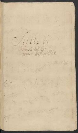 Suiten; cemb; d-Moll; BWV 811