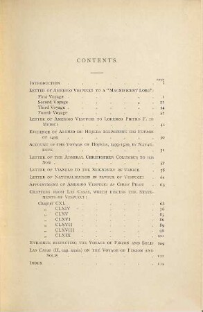 The letters of Amerigo Vespucci and other documents illustrative of his career
