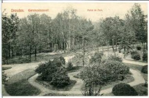 Dresden. Garnisonslazarett - Park