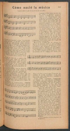 Cómo nació la música : (Trozos musicales de hace miles de años)